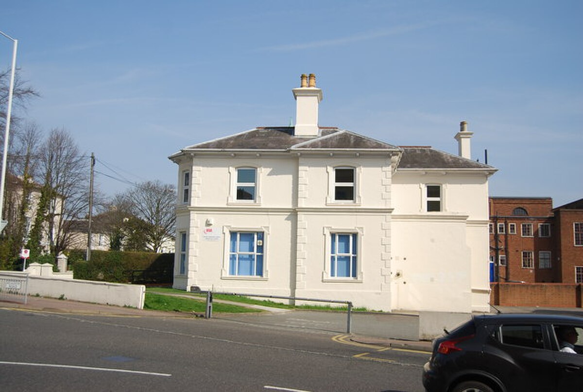 A UK driving test centre building, the kind of venue where first-time candidates sit attempt one