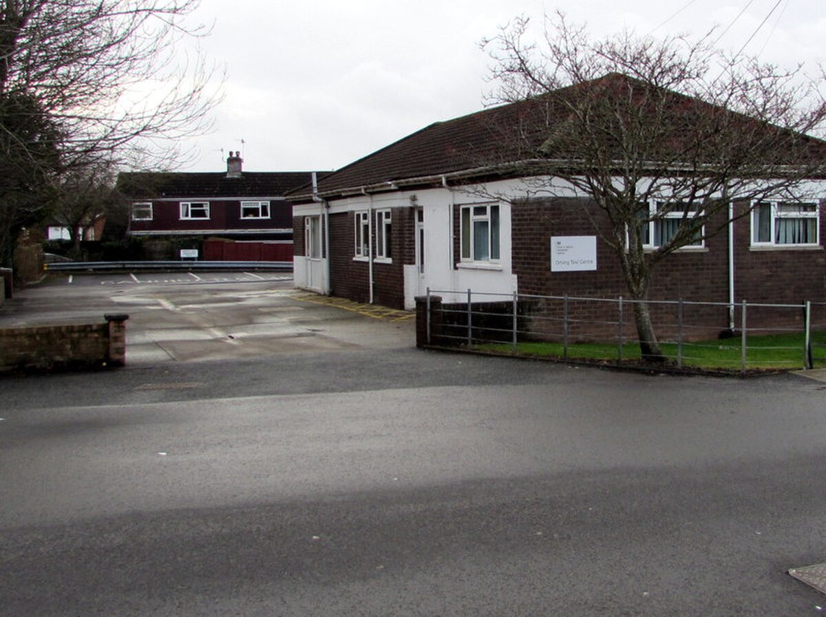 A rural UK driving test centre, the kind of quieter site that sits at the top of pass-rate rankings